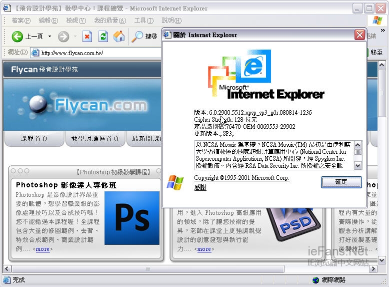 免安裝版IE6的界面
