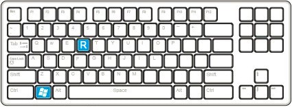 Windows + R 键 Windows + R 键